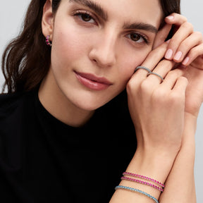 Pandora Timeless Sparkling Band sormus, hopea, 192999C01