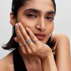 Pandora Timeless Sparkling Butterfly sormus, hopea, 194269C03