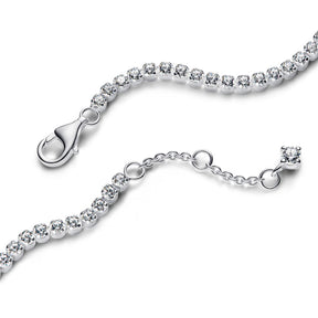 Pandora Timeless Sparling Tennis rannekoru, hopea, 593927C01