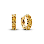 Pandora Timeless Yellow rengaskorvakorut, keltakullattu, 263851C02