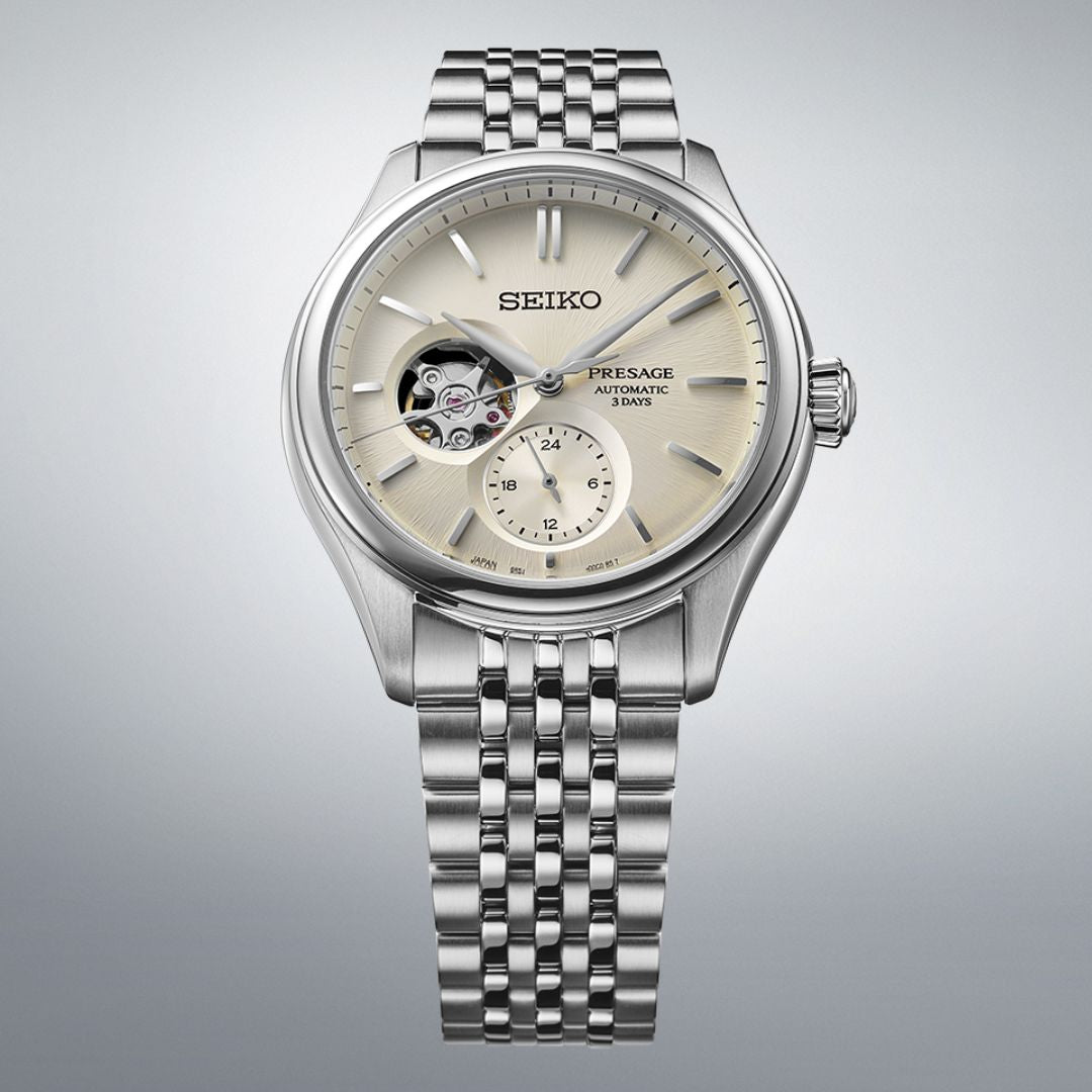 Seiko Presage Classic Open Heart SPB469J1 miesten rannekello