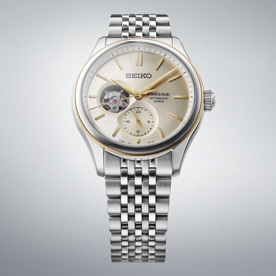 Seiko Presage Classic Open Heart SPB480J1 miesten rannekello