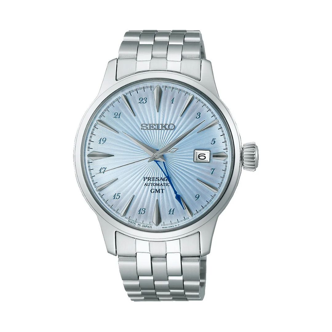 Seiko Presage Cocktail Time GMT Skydiving rannekello SSK037J1