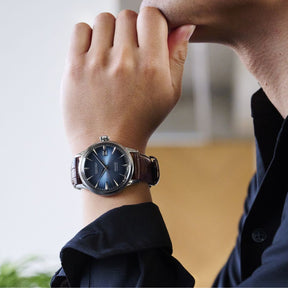 Seiko Presage Cocktail Time SRPK15J1 Midnight Blue Moon miesten rannekello
