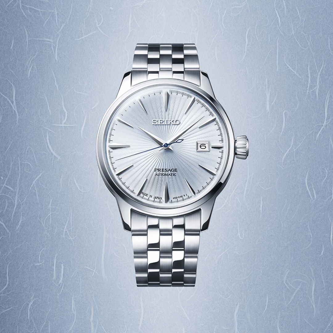 Seiko Presage Cocktail Time Skydiving SRPE19J1 automaattikello