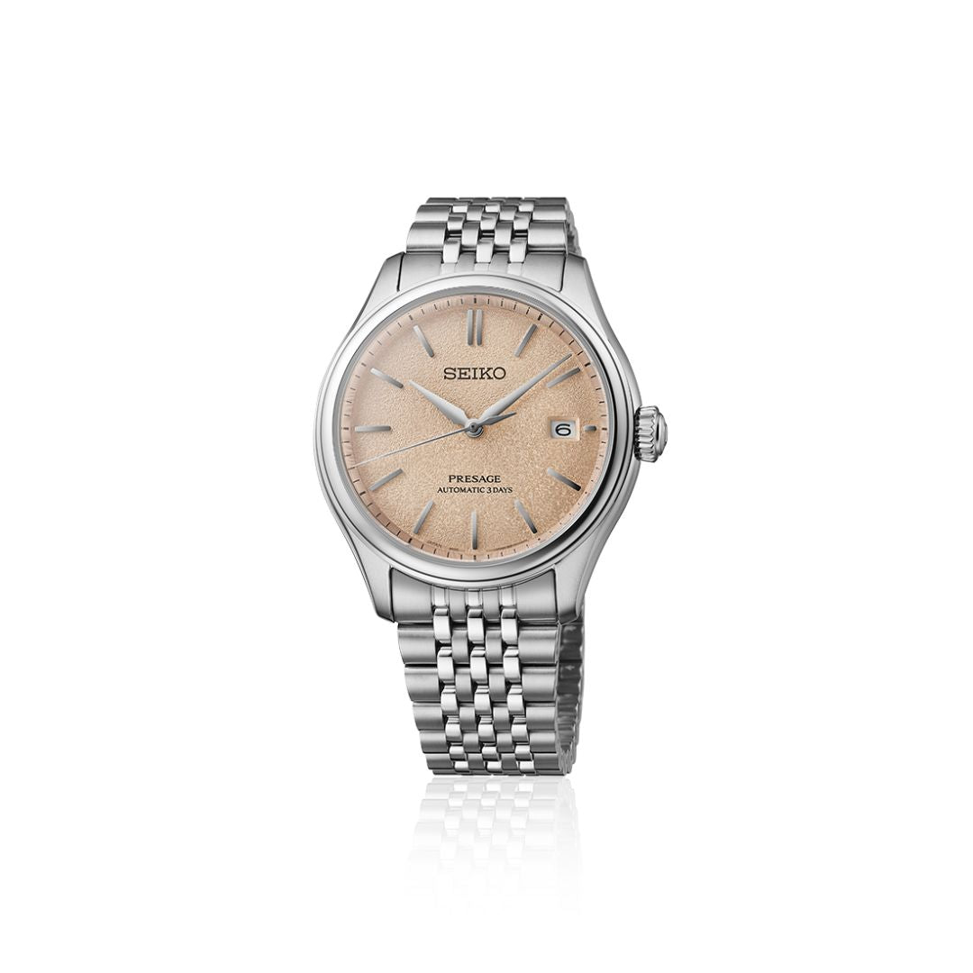 Seiko Presage SPB467J1 Classic Araigaki rannekello, pronssikellotaulu