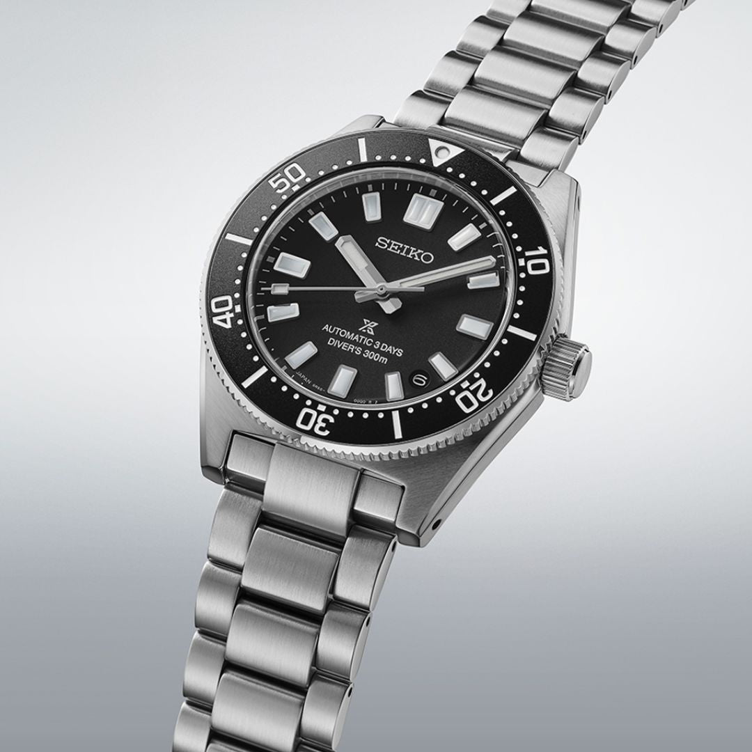 Seiko Prospex 1965 Heritage Divers SPB453J1 miesten rannekello, musta taulu