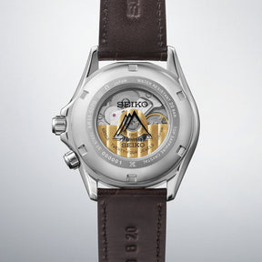 Seiko Prospex Land Alpinist SPB507J1 miesten rannekello avoin takaosa