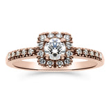 Rosalie timanttisormus 0,47ct, 14K rosekultaa, Silván vihkisormukset