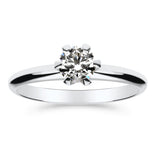 Silván Solitaire timanttisormus 0,50ct, valkokultaa, Silván vihkisormukset