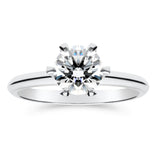 Silván Solitaire diamond ring 1,00ct, white gold, Silvan wedding rings