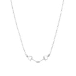 Stelle kaulakoru, hopea