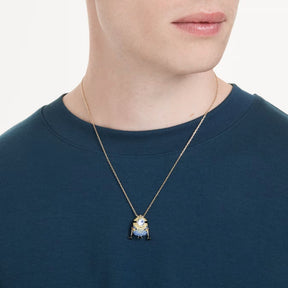 Swarovski Minions James and Henry -riipukset, keltakullattu ja eriväriset kristallit, 5751614