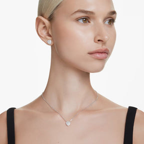 Swarovski x Ariana Grande riipus, vaalea metalli ja kirkkaat kristallit, 5720852