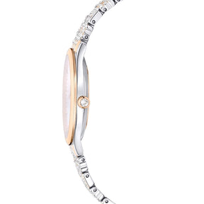Swarovski Attract rannekello, ruusukullanväri, hopeanväri ja kirkkaat kristallit, 5649987