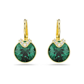 Swarovski Bella V korvakorut, keltakullanväri ja vihreät kristallit 5735389