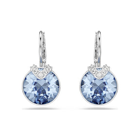 Swarovski Bella V korvakorut, vaalea metalli ja siniset kristallit 5734234