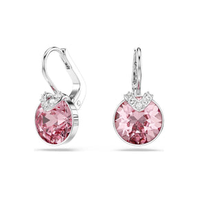 Swarovski Bella V korvakorut, vaalea metalli ja vaaleanpunaiset kristallit 5734235
