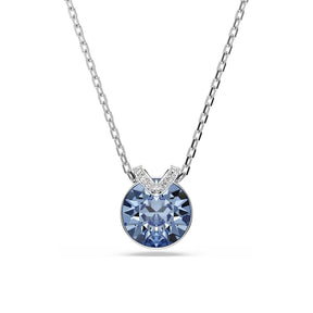Swarovski Bella V riipus, vaalea metalli ja sininen kristalli 5734232