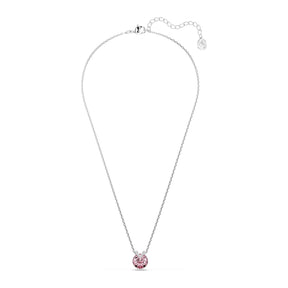 Swarovski Bella V riipus, vaalea metalli ja vaaleanpunainen kristalli 5734230