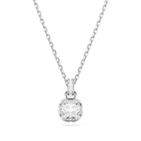 Swarovski Birthstone April korvakorut, vaalea metalli ja kirkkaat kristallit 5651704