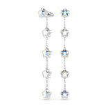 Swarovski Chroma korvakorut, vaalea metalli ja kirkkaat kristallit, 5754184