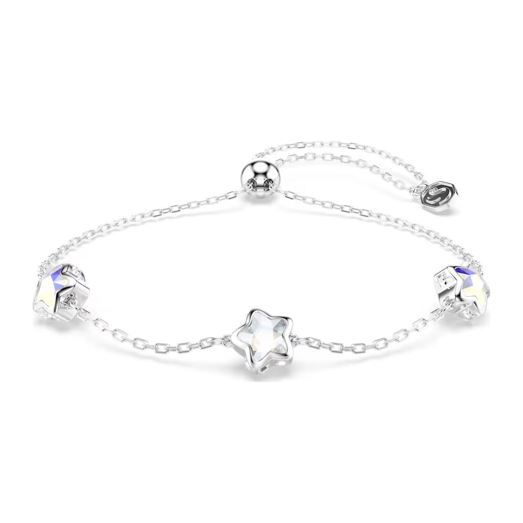 Swarovski Chroma rannekoru, vaalea metalli ja kirkkaat kristallit, 5754185