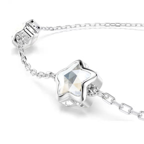 Swarovski Chroma rannekoru, vaalea metalli ja kirkkaat kristallit, 5754185