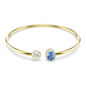 Swarovski Chroma rannerengas, keltakullattu, kirkas kristalli ja sininen zirkoni, 5757998