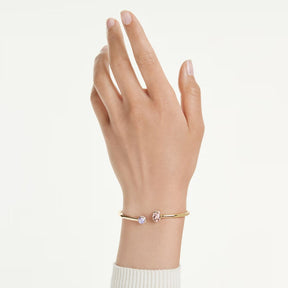 Swarovski Chroma rannerengas, keltakullattu, vaaleanpunainen ja violetti kristalli, 5738475