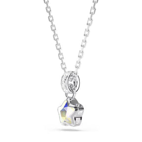 Swarovski Chroma riipus, vaalea metalli ja kirkkaat kristallit, 5759678