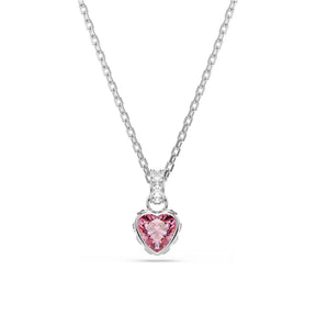 Swarovski Chroma riipus, vaalea metalli ja vaaleanpunainen zirkonia, 5757789