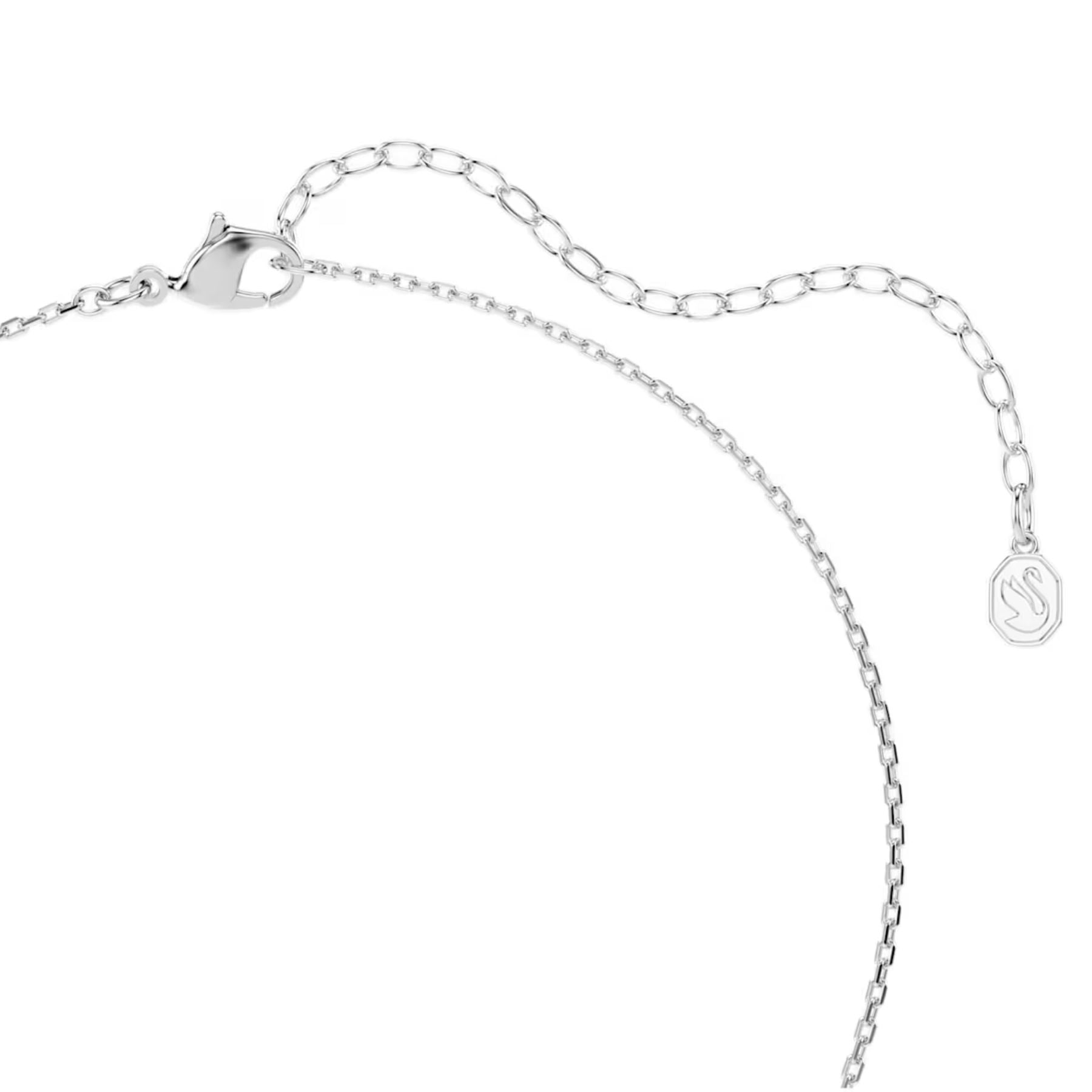 Swarovski Chroma riipus, vaalea metalli ja vaaleanpunainen zirkonia, 5757789