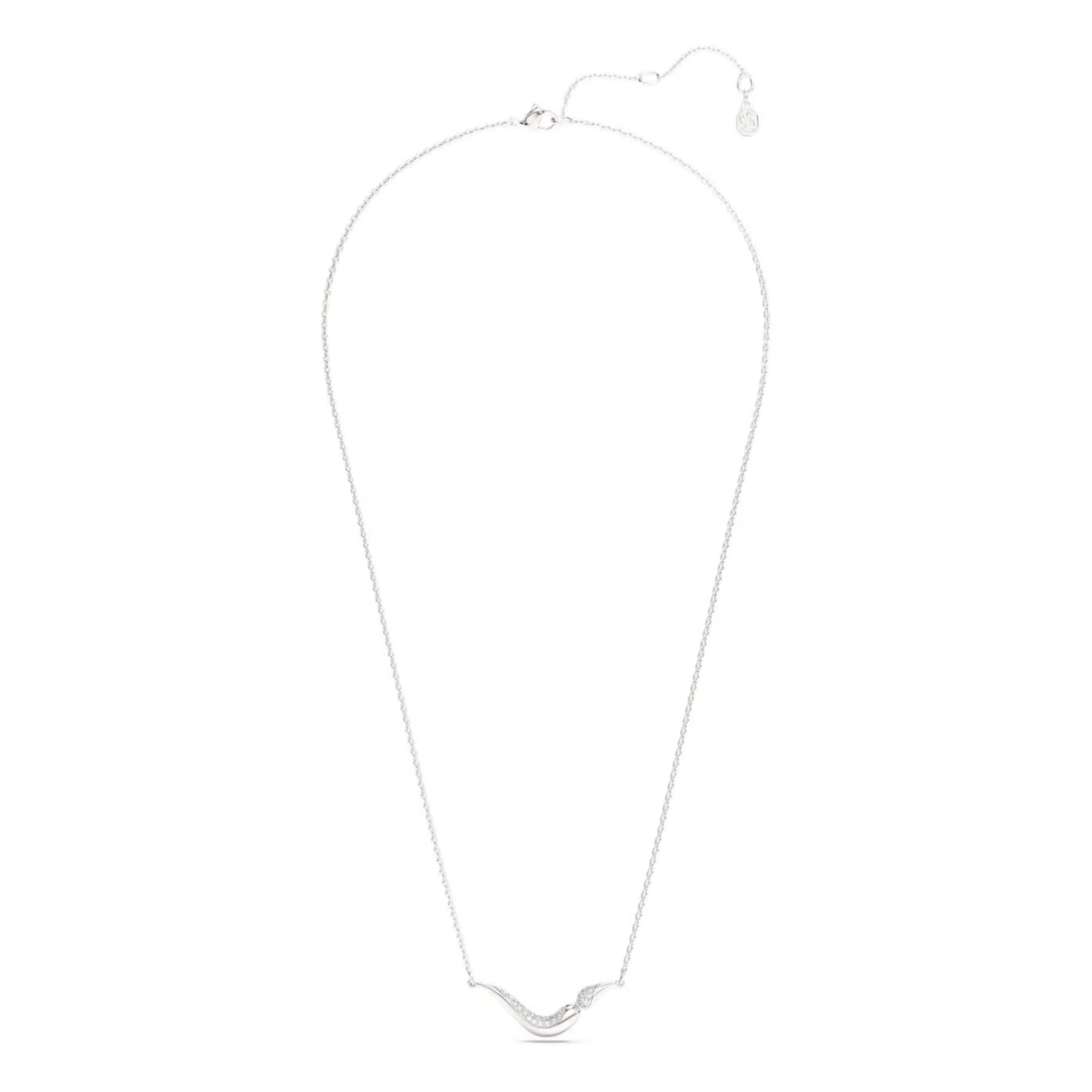 Swarovski Classica kaulakoru, hopea ja kirkkaat zirkonit, 5740342