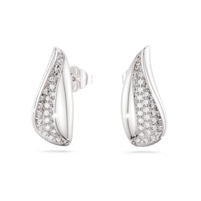 Swarovski Classica korvakorut, hopea ja kirkkaat zirkoniat, 5745016
