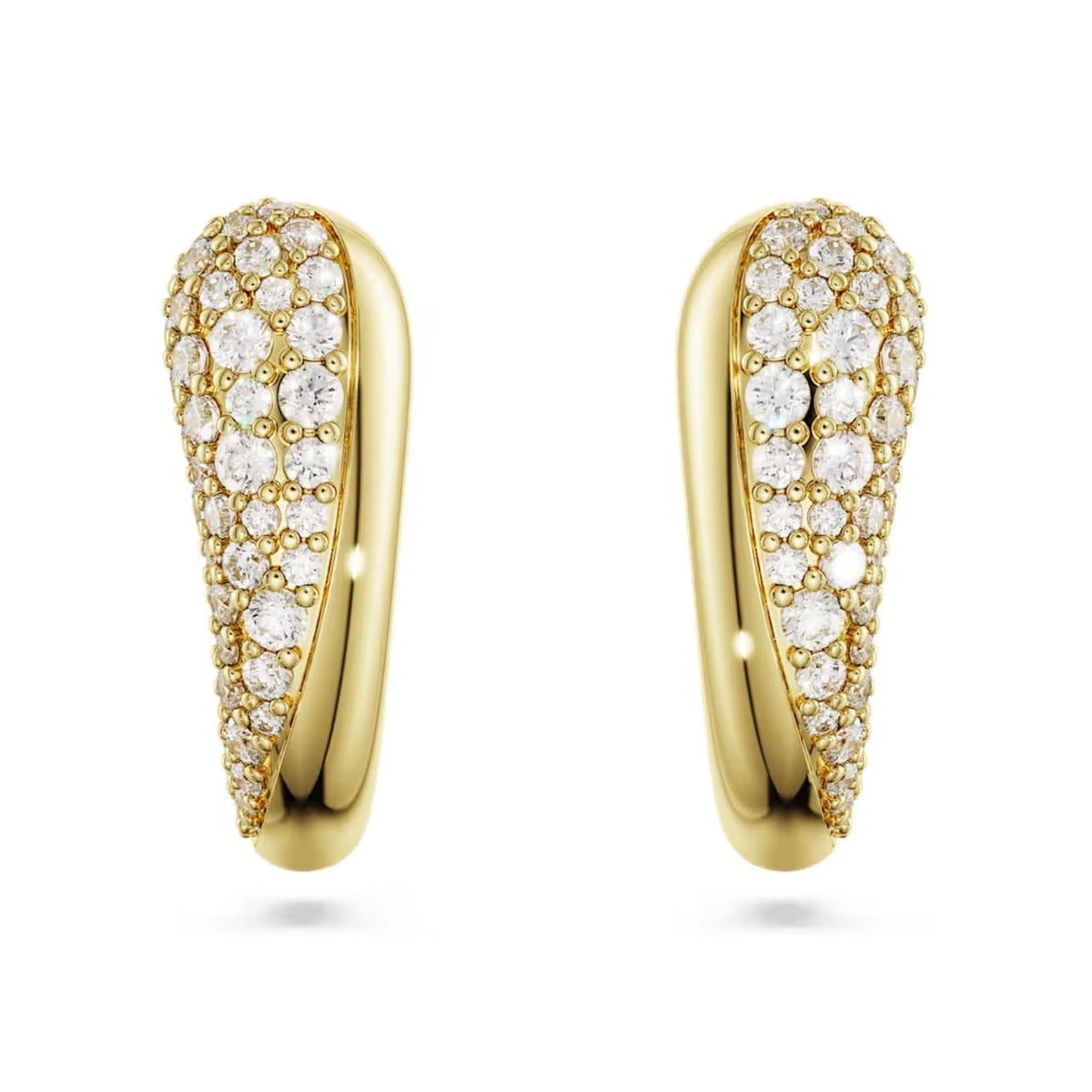 Swarovski Classica rengaskorvakorut, kullattu hopea ja kirkkaat zirkoniat, 5745020