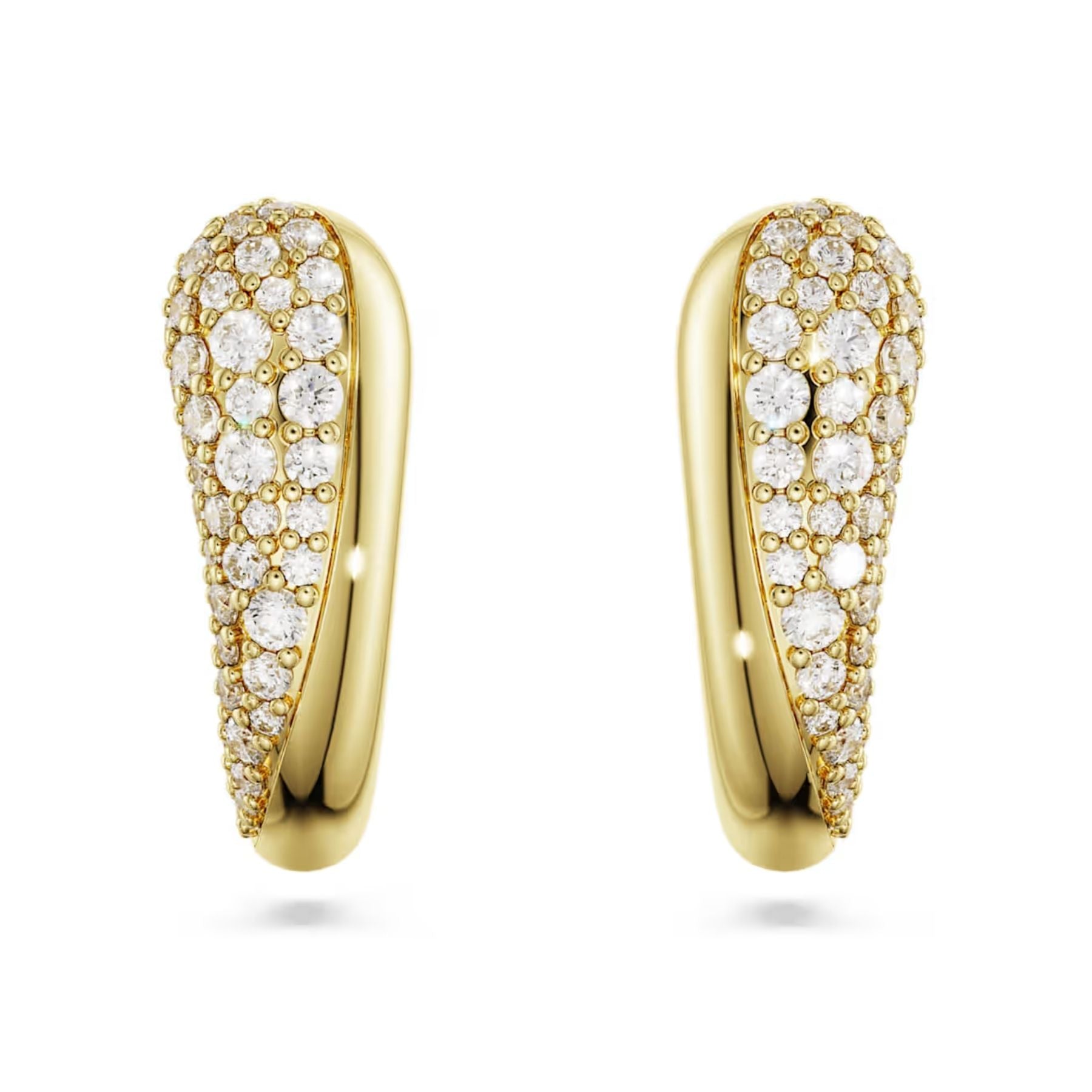 Swarovski Classica rengaskorvakorut, kullattu hopea ja kirkkaat zirkoniat, 5745020