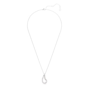 Swarovski Classica riipus, hopea ja kirkkaat zirkoniat, 5740344