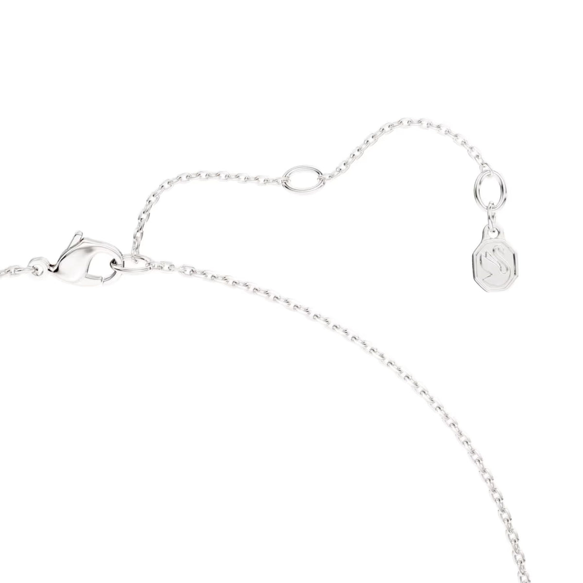 Swarovski Classica riipus, hopea ja kirkkaat zirkoniat, 5740344