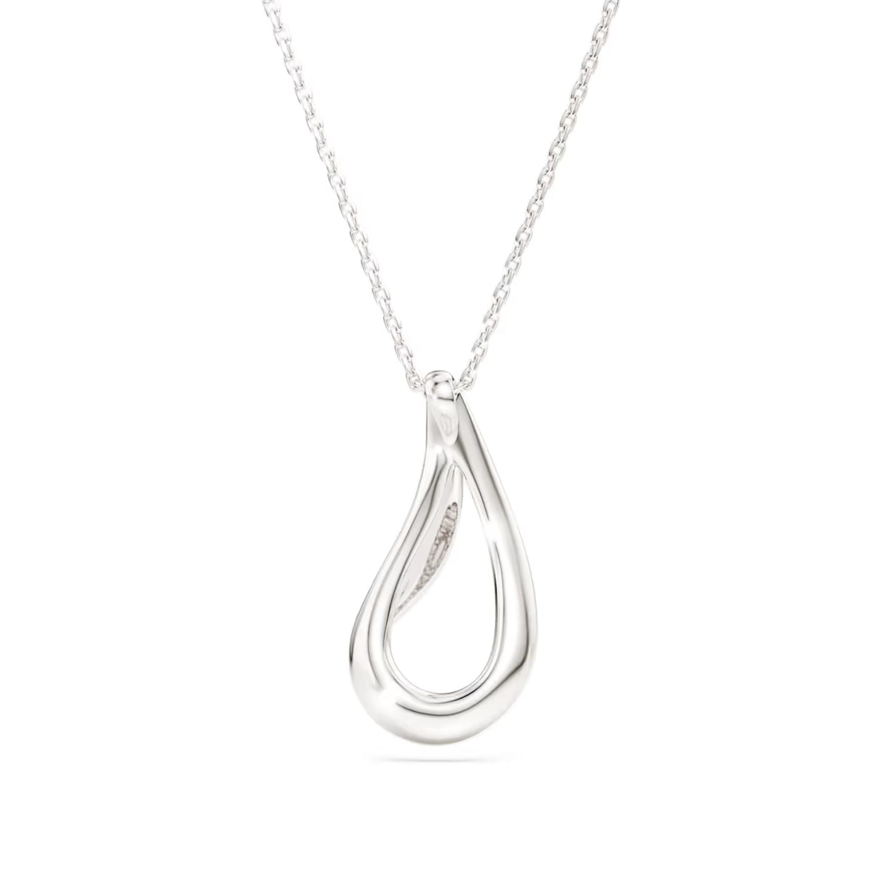 Swarovski Classica riipus, hopea ja kirkkaat zirkoniat, 5740344