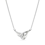Swarovski Classica riipus, hopea ja kirkkaat zirkonit, 5740343