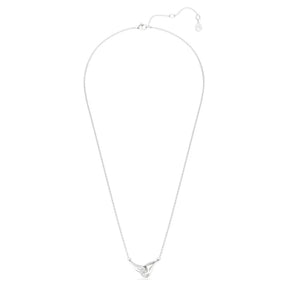 Swarovski Classica riipus, hopea ja kirkkaat zirkonit, 5740343