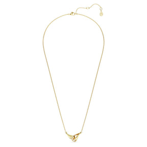 Swarovski Classica riipus, keltakullattu ja kirkkaat zirkonit, 5745560
