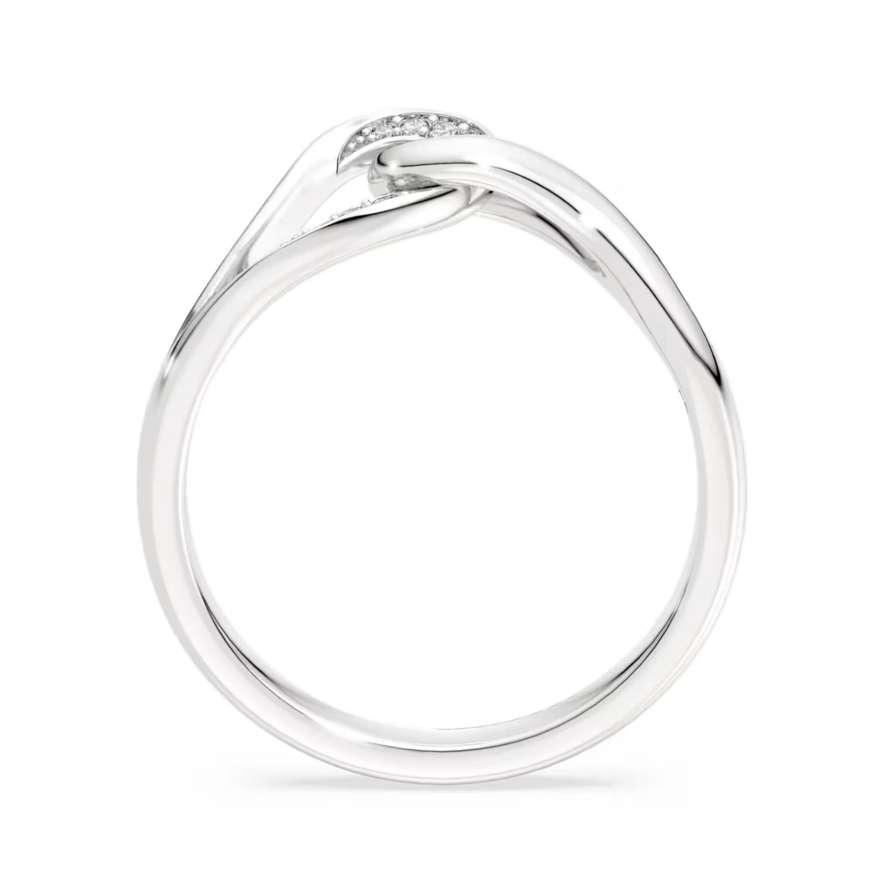 Swarovski Classica sormus, hopea ja kirkkaat zirkoniat, 5745565