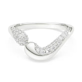 Swarovski Classica sormus, hopea ja kirkkaat zirkonit, 5742580
