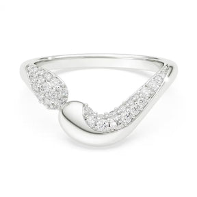 Swarovski Classica sormus, hopea ja kirkkaat zirkonit, 5742580