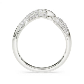 Swarovski Classica sormus, hopea ja kirkkaat zirkonit, 5742580
