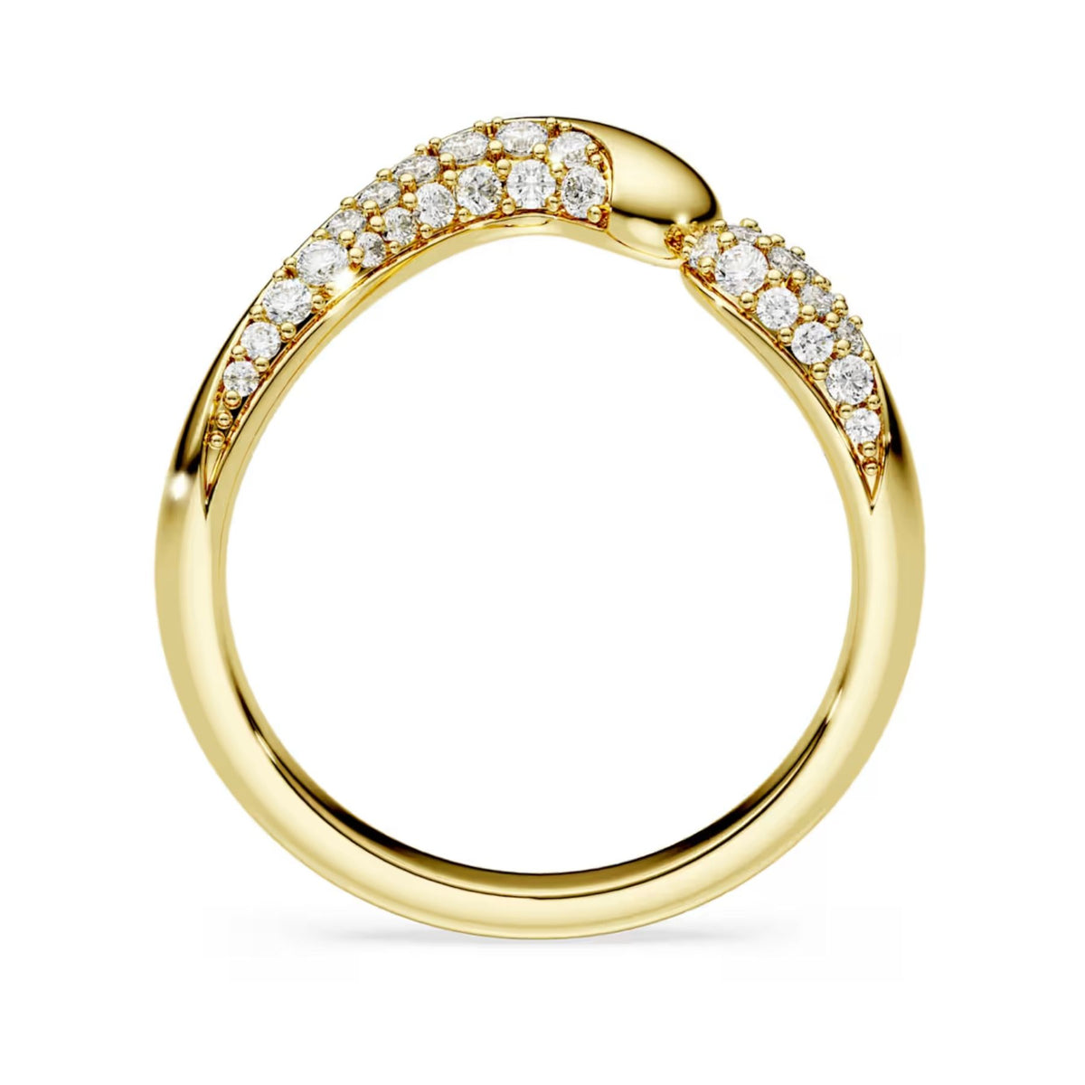 Swarovski Classica sormus, kullattu hopea ja kirkkaat zirkoniat, 5746351