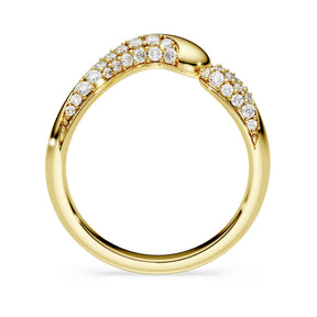 Swarovski Classica sormus, kullattu hopea ja kirkkaat zirkoniat, 5746351