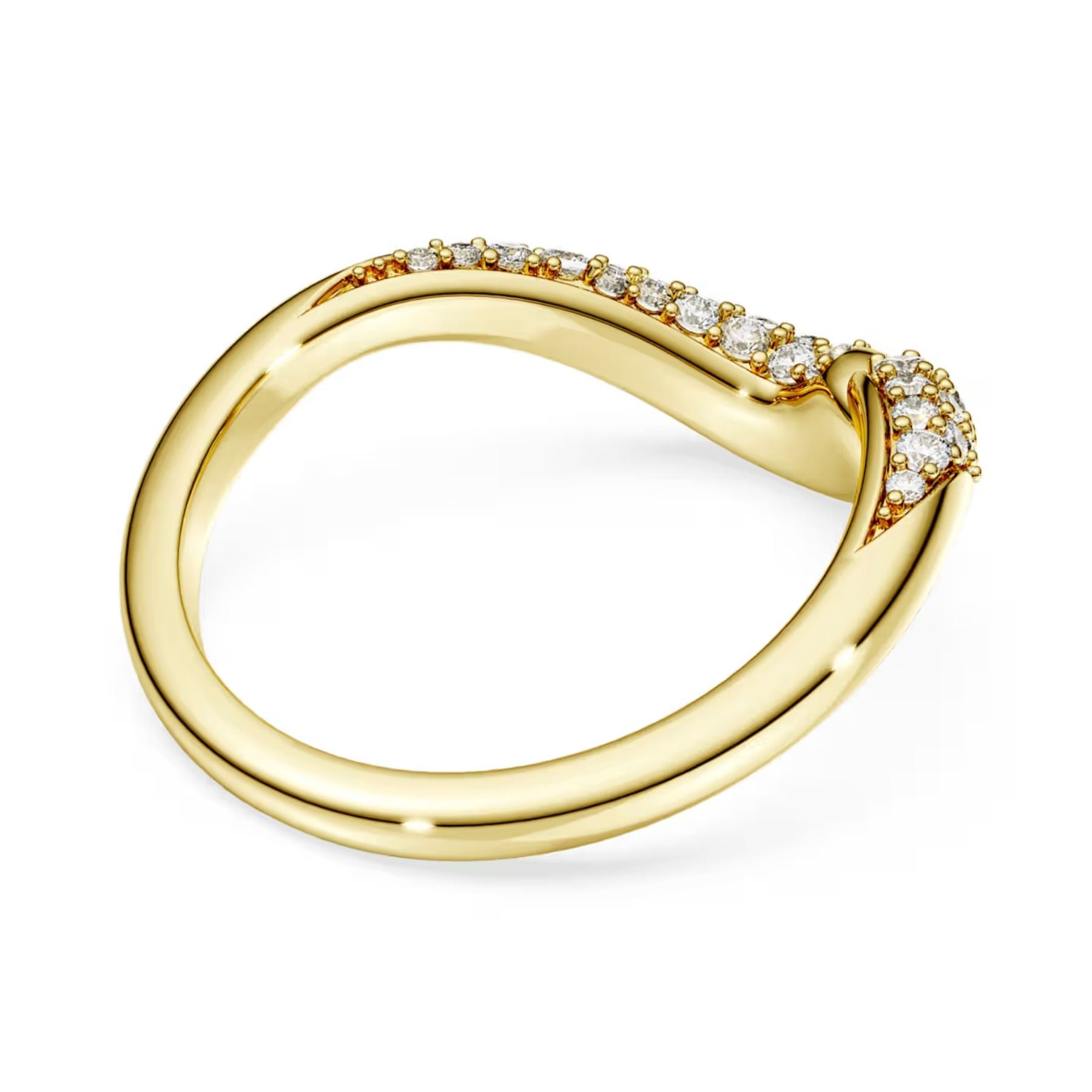Swarovski Classica sormus, kullattu hopea ja kirkkaat zirkoniat, 5746351